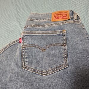 Levi's Womens Superlow Flare Blue Denim Jeans NWOT